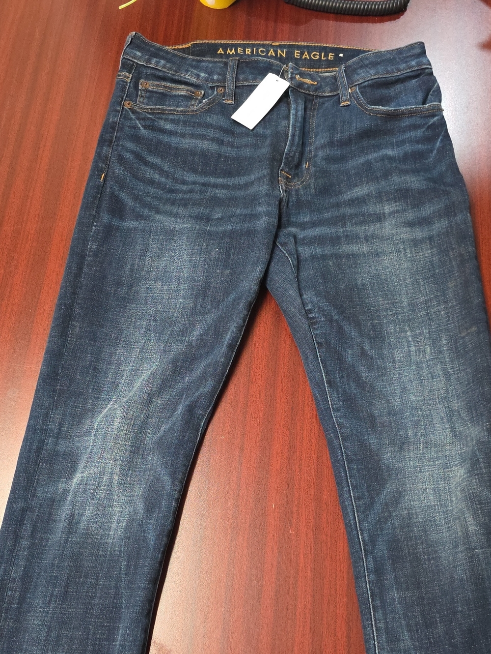 American Eagle Outfitters Men's Indigo Slim Straight Jeans